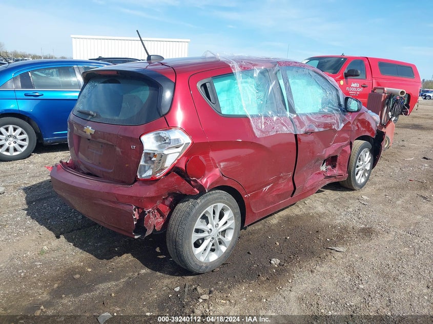 VIN KL8CD6SA1NC018211 2022 CHEVROLET SPARK FWD 1LT AUTOMATIC