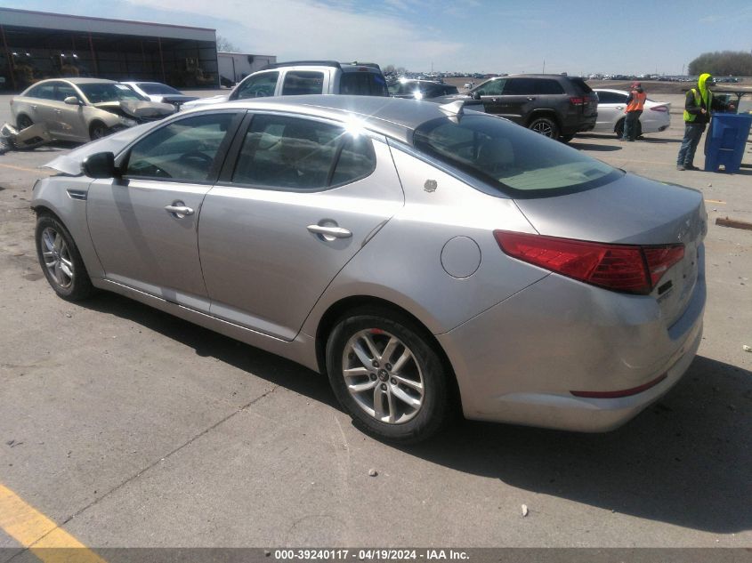 2011 Kia Optima Lx VIN: KNAGM4A7XB5186249 Lot: 39240117