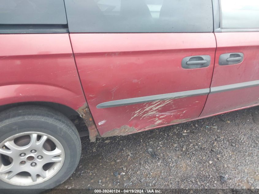 2003 Dodge Caravan Se VIN: 1D4GP25R33B315979 Lot: 39240124