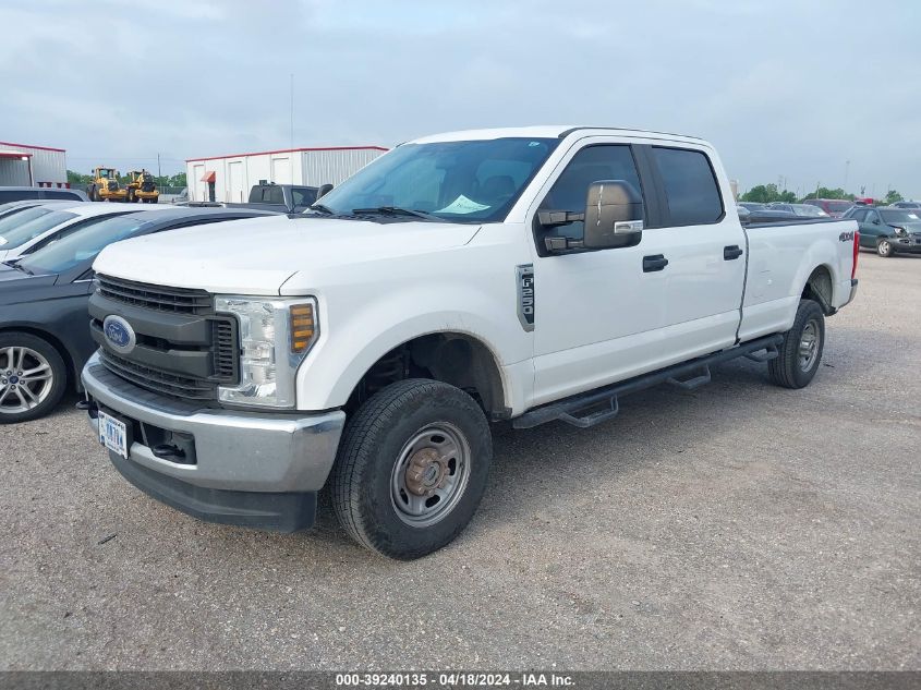 2019 Ford F-250 Xl VIN: 1FT7W2B62KEE75276 Lot: 39240135