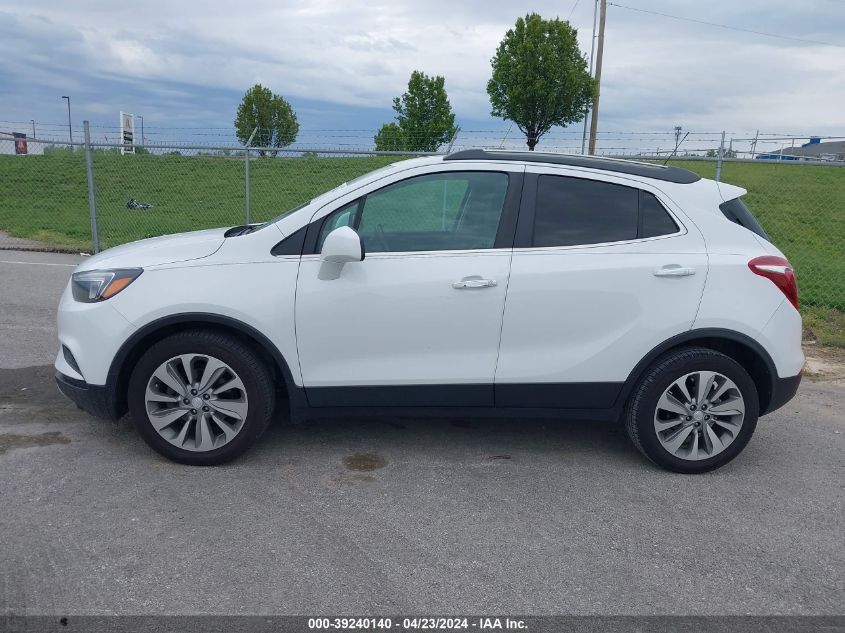 2020 Buick Encore Fwd Preferred VIN: KL4CJASB8LB010552 Lot: 39240140