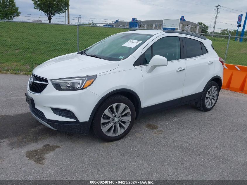 2020 Buick Encore Fwd Preferred VIN: KL4CJASB8LB010552 Lot: 39240140