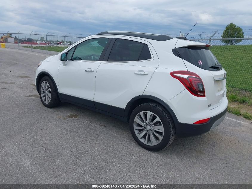 2020 Buick Encore Fwd Preferred VIN: KL4CJASB8LB010552 Lot: 39240140