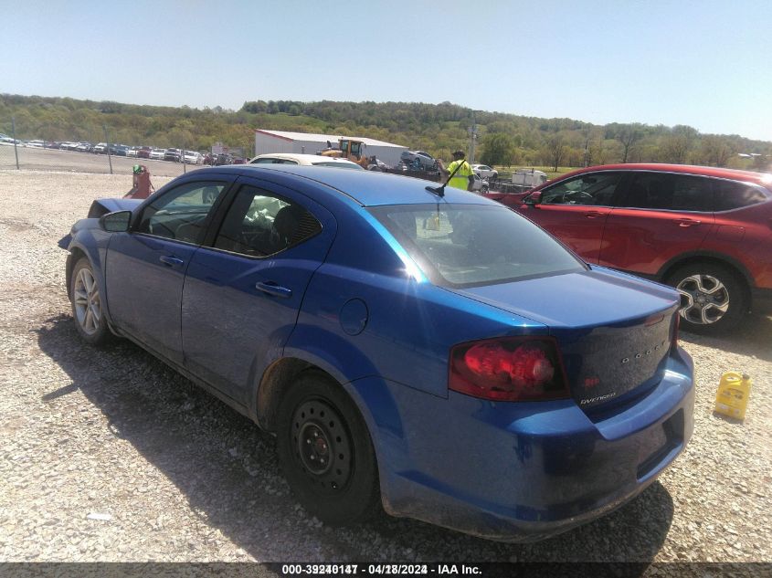 2013 Dodge Avenger Sxt VIN: 1C3CDZCG6DN525009 Lot: 39240147