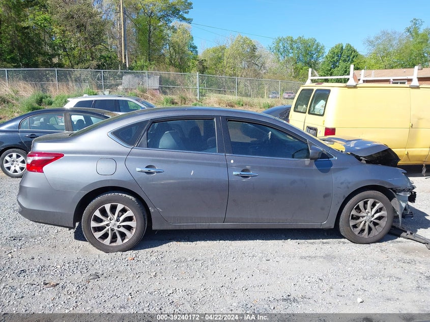 VIN 3N1AB7AP9KY314874 2019 NISSAN SENTRA S/SV/SR/SL