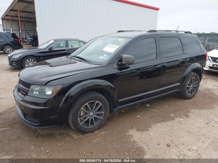 VIN 3C4PDCAB8HT675968 2017 DODGE JOURNEY SE