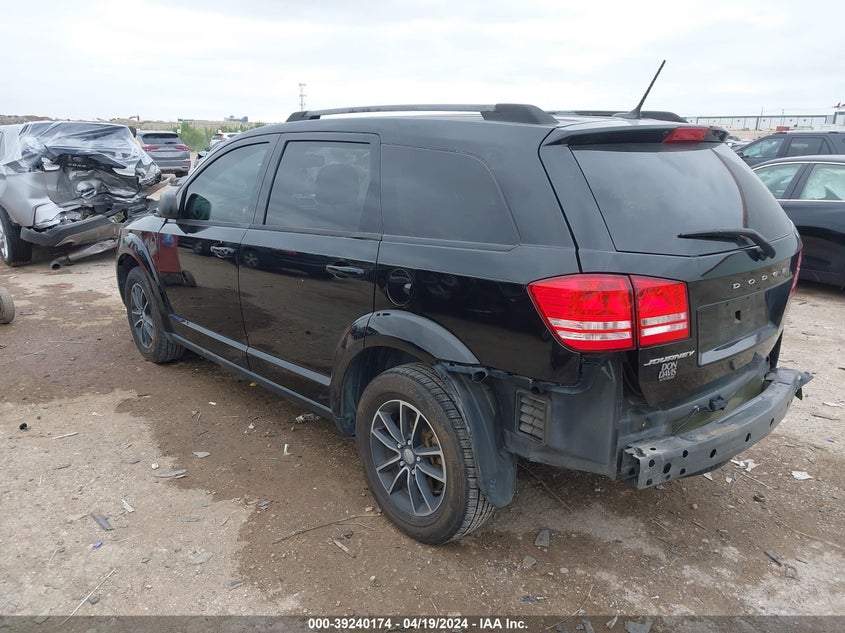 VIN 3C4PDCAB8HT675968 2017 DODGE JOURNEY SE
