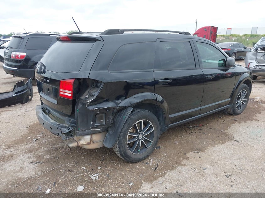 VIN 3C4PDCAB8HT675968 2017 DODGE JOURNEY SE