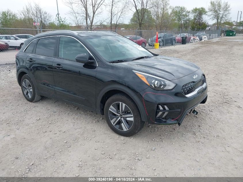 2022 Kia Niro Lxs Se VIN: KNDCB3LC8N5504496 Lot: 39240198