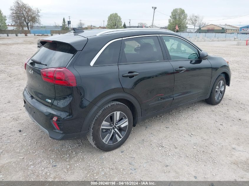 2022 Kia Niro Lxs Se VIN: KNDCB3LC8N5504496 Lot: 39240198