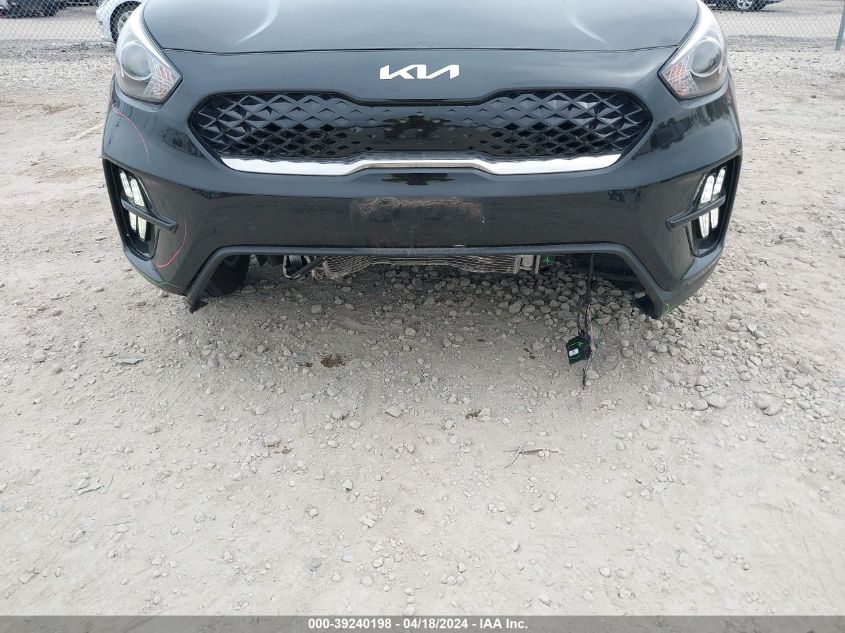 2022 Kia Niro Lxs Se VIN: KNDCB3LC8N5504496 Lot: 39240198