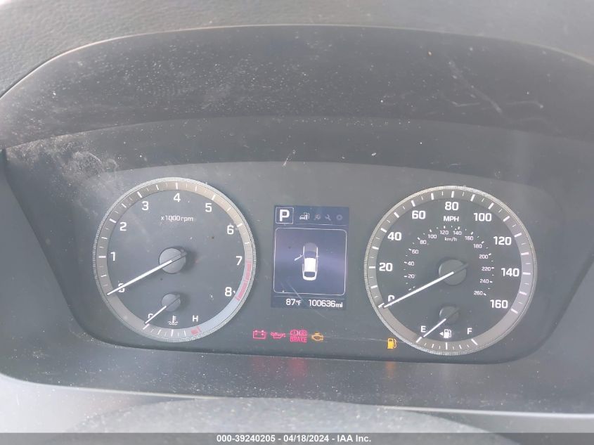 2017 Hyundai Sonata Se VIN: 5NPE24AF3HH445776 Lot: 39240205