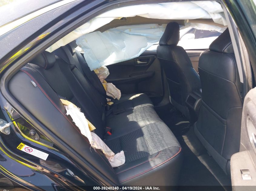 2015 Toyota Camry Se VIN: 4T1BF1FK3FU094295 Lot: 39240240