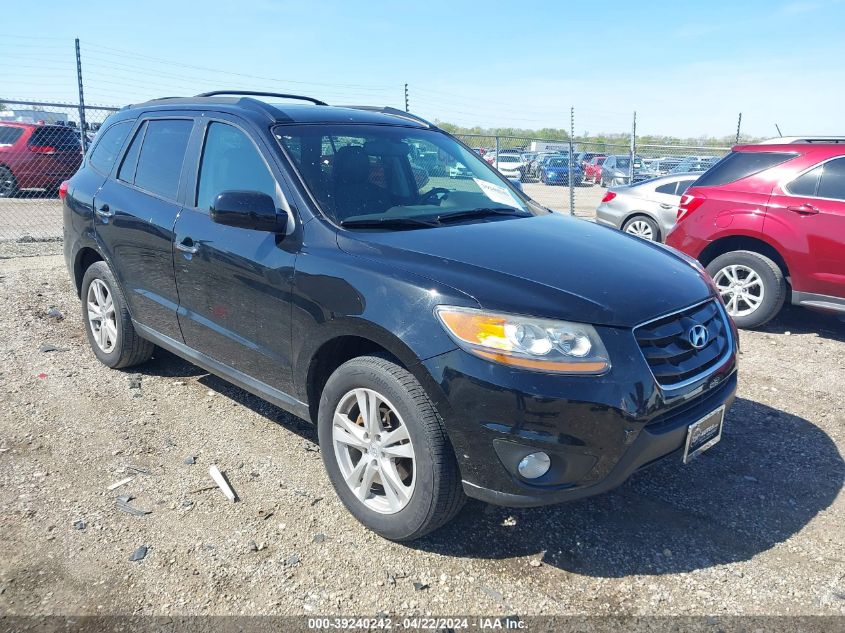 2011 Hyundai Santa Fe Limited V6 VIN: 5XYZK4AG0BG007614 Lot: 39240242