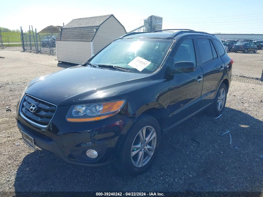 2011 Hyundai Santa Fe Limited V6 VIN: 5XYZK4AG0BG007614 Lot: 39240242