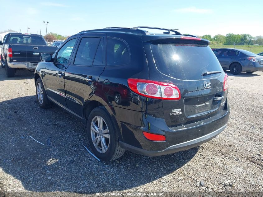 2011 Hyundai Santa Fe Limited V6 VIN: 5XYZK4AG0BG007614 Lot: 39240242