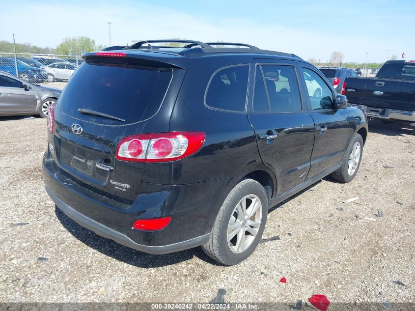 2011 Hyundai Santa Fe Limited V6 VIN: 5XYZK4AG0BG007614 Lot: 39240242