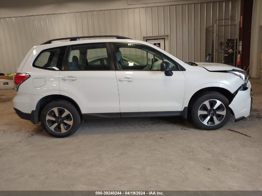 2017 Subaru Forester 2.5I VIN: JF2SJABC0HH508650 Lot: 39240244