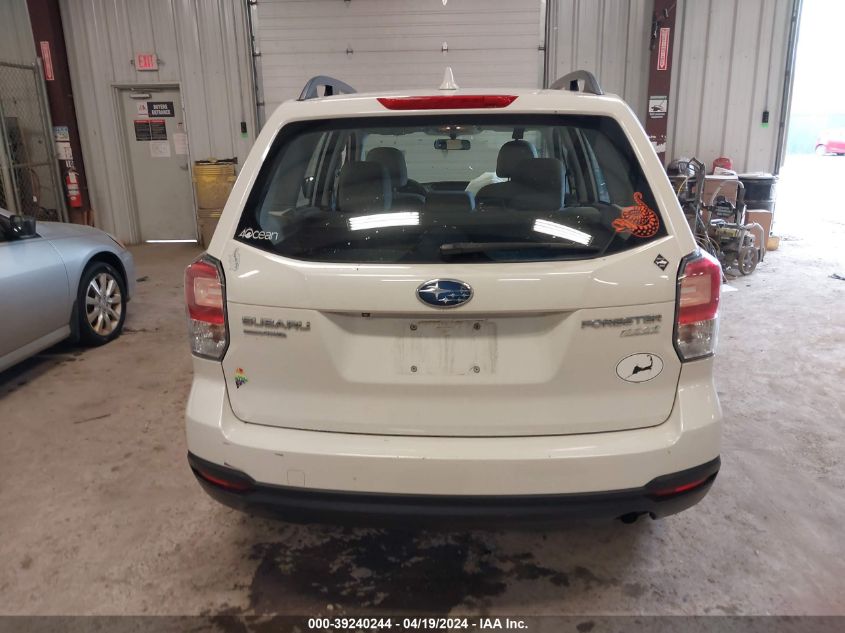 2017 Subaru Forester 2.5I VIN: JF2SJABC0HH508650 Lot: 39240244