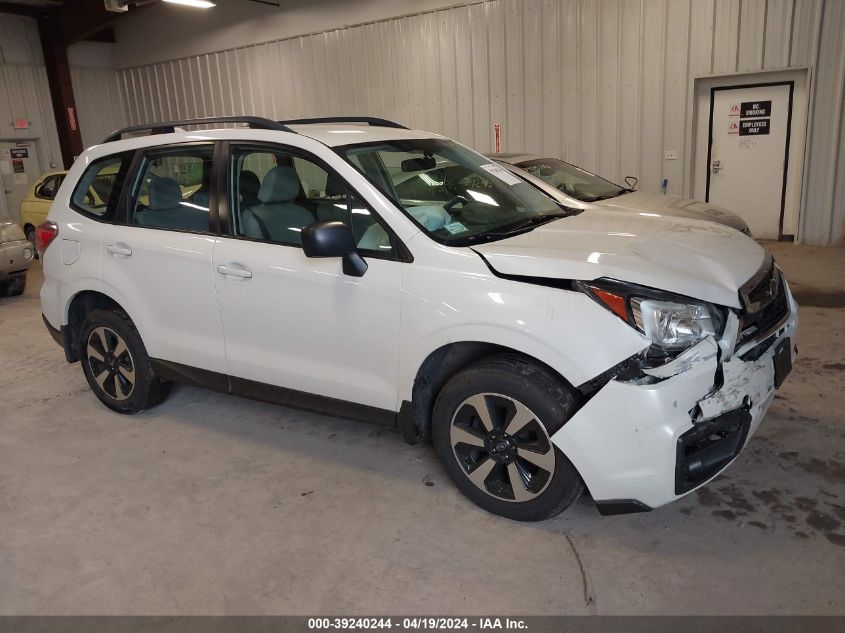 2017 Subaru Forester 2.5I VIN: JF2SJABC0HH508650 Lot: 39240244