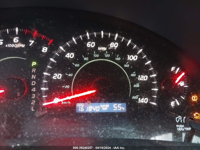 2007 Toyota Camry Le VIN: JTNBE46K673034782 Lot: 39240257