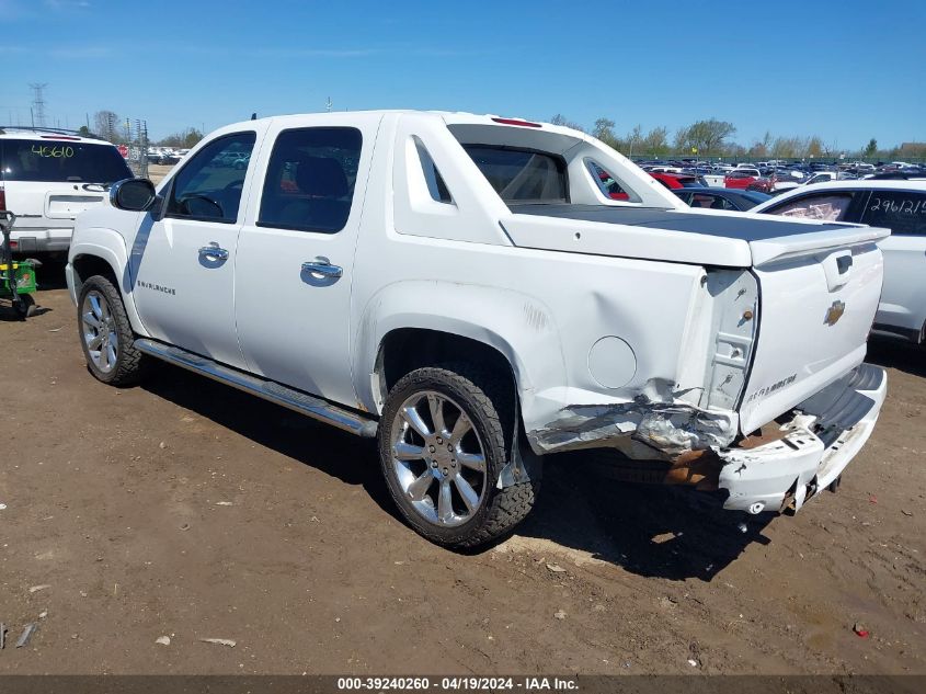 2007 Chevrolet Avalanche 1500 Lt VIN: 3GNFK12347G156945 Lot: 39240260