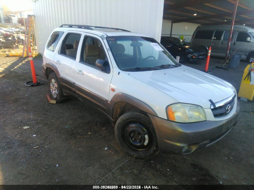 4F2YZ04153KM18168 2003 Mazda Tribute Lx