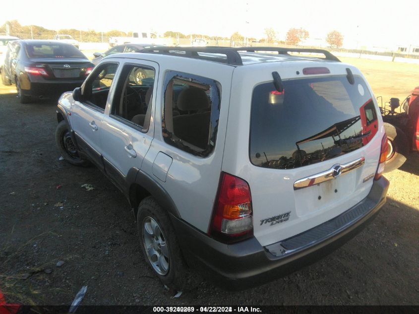 4F2YZ04153KM18168 2003 Mazda Tribute Lx