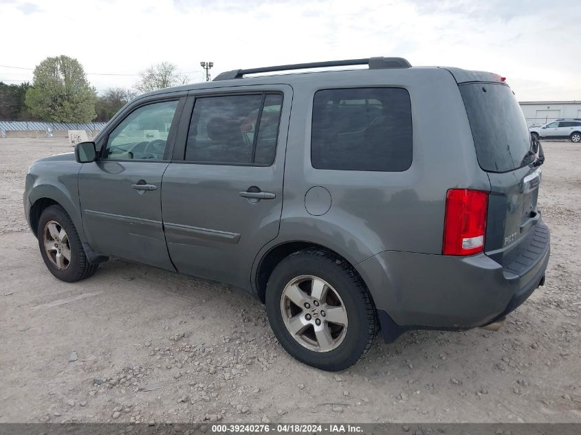 2009 Honda Pilot Ex VIN: 5FNYF48459B019318 Lot: 39240276