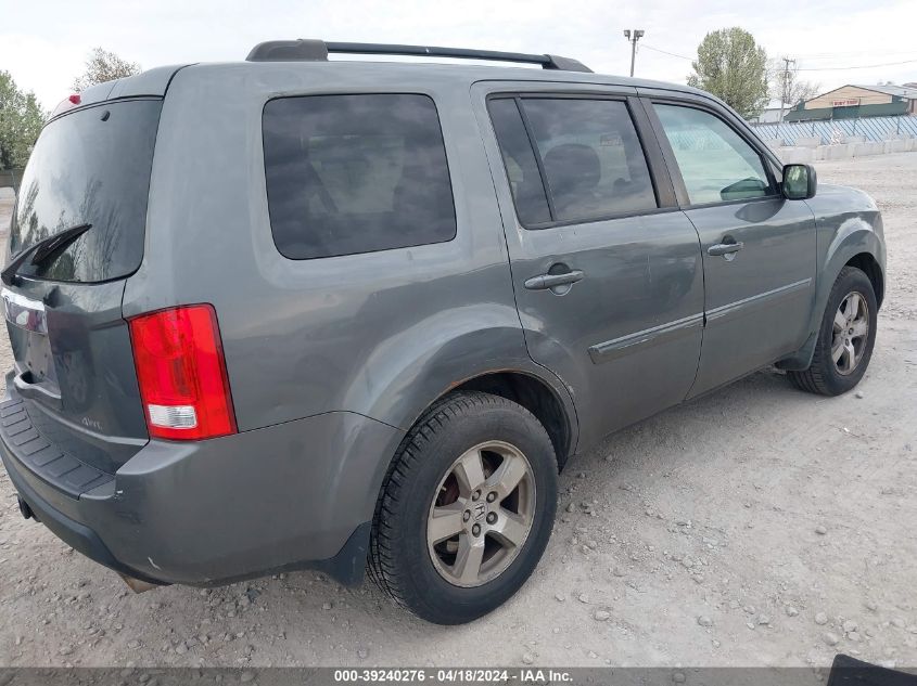 2009 Honda Pilot Ex VIN: 5FNYF48459B019318 Lot: 39240276