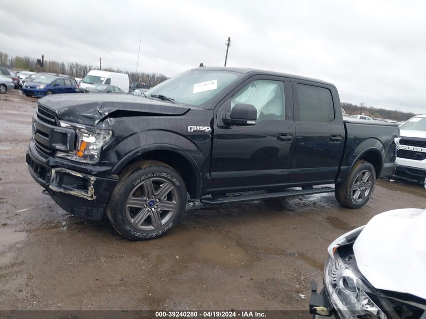 VIN 1FTEW1EP6LFC72392 2020 FORD F-150 XLT