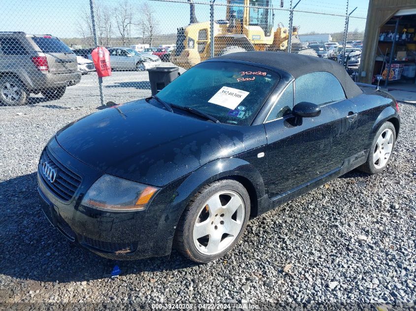 2001 Audi Tt VIN: TRUUT28N111003561 Lot: 39240308