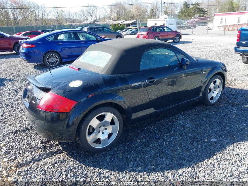 2001 Audi Tt VIN: TRUUT28N111003561 Lot: 39240308