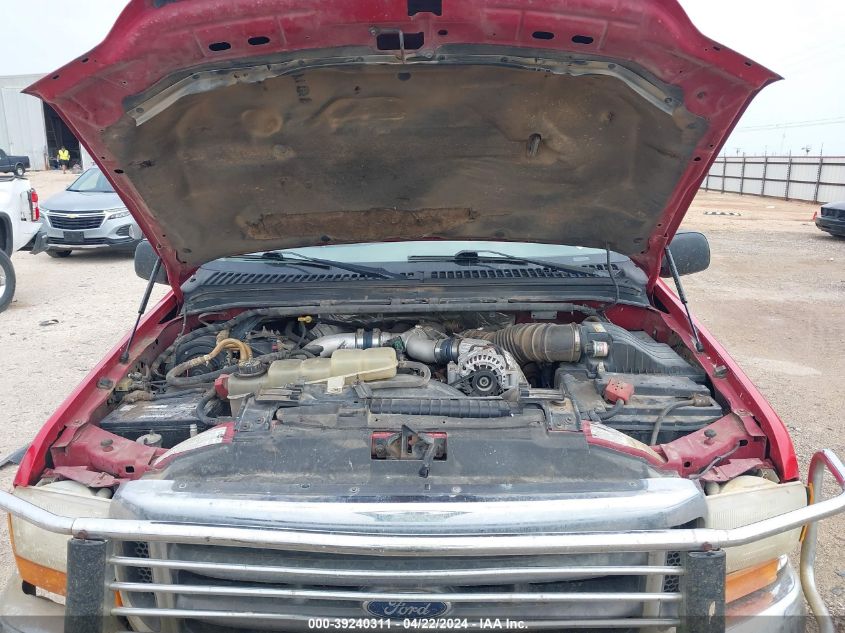 2000 Ford F-350 Lariat/Xl/Xlt VIN: 1FTSX31F2YEA47876 Lot: 39240311