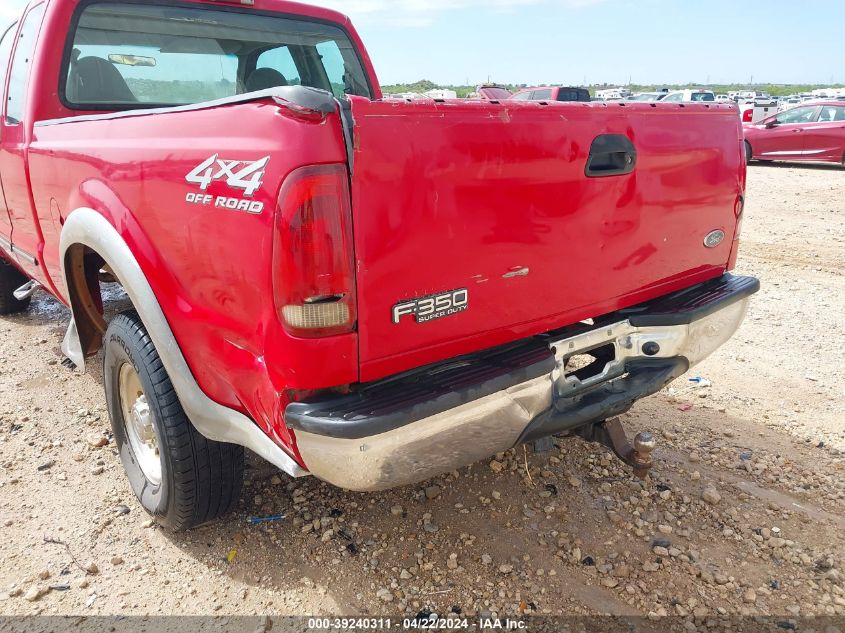 2000 Ford F-350 Lariat/Xl/Xlt VIN: 1FTSX31F2YEA47876 Lot: 39240311