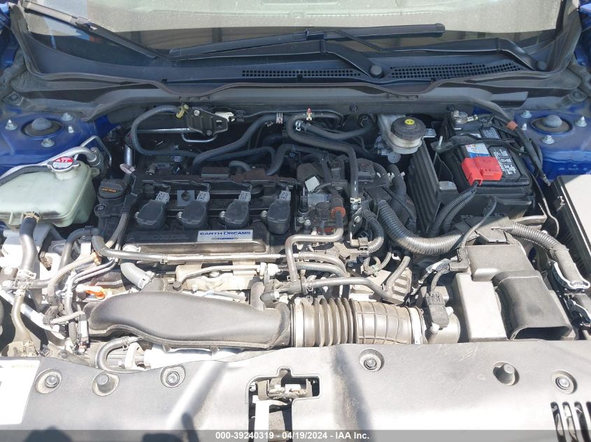 2019 Honda Civic Ex VIN: 2HGFC3B36KH351697 Lot: 39240319