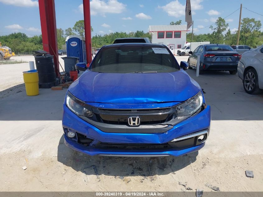 2019 Honda Civic Ex VIN: 2HGFC3B36KH351697 Lot: 39240319