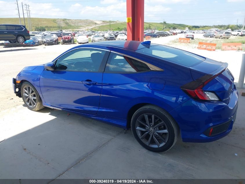 2019 Honda Civic Ex VIN: 2HGFC3B36KH351697 Lot: 39240319