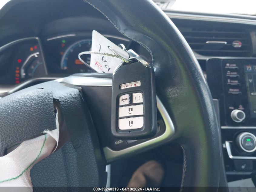 2019 Honda Civic Ex VIN: 2HGFC3B36KH351697 Lot: 39240319