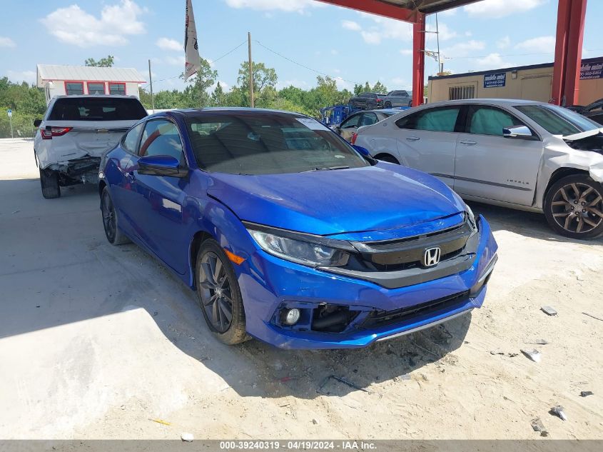 2019 Honda Civic Ex VIN: 2HGFC3B36KH351697 Lot: 39240319