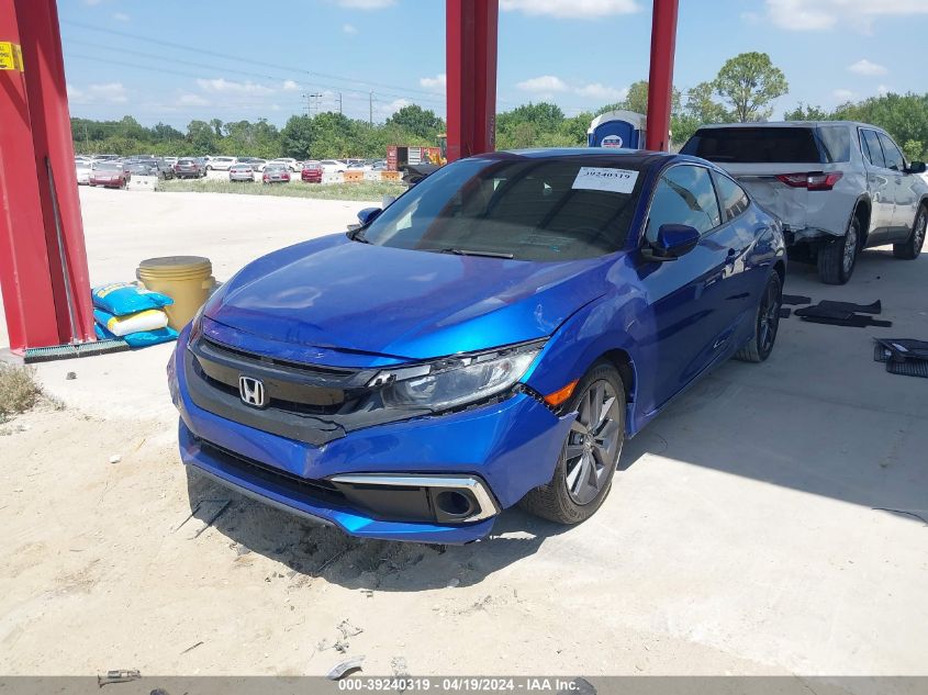 2019 Honda Civic Ex VIN: 2HGFC3B36KH351697 Lot: 39240319