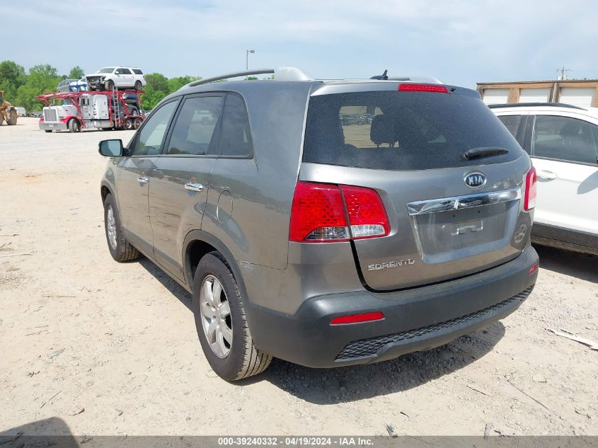 2013 Kia Sorento Lx V6 VIN: 5XYKT4A20DG368735 Lot: 39240332