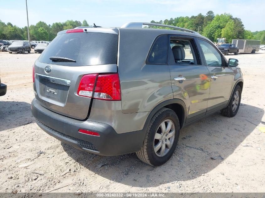 2013 Kia Sorento Lx V6 VIN: 5XYKT4A20DG368735 Lot: 39240332