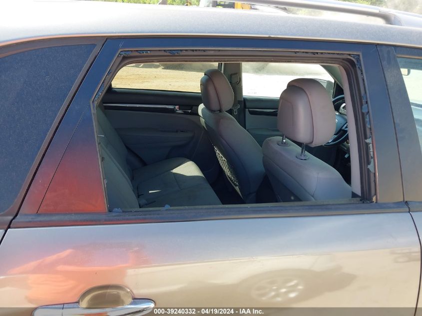 2013 Kia Sorento Lx V6 VIN: 5XYKT4A20DG368735 Lot: 39240332