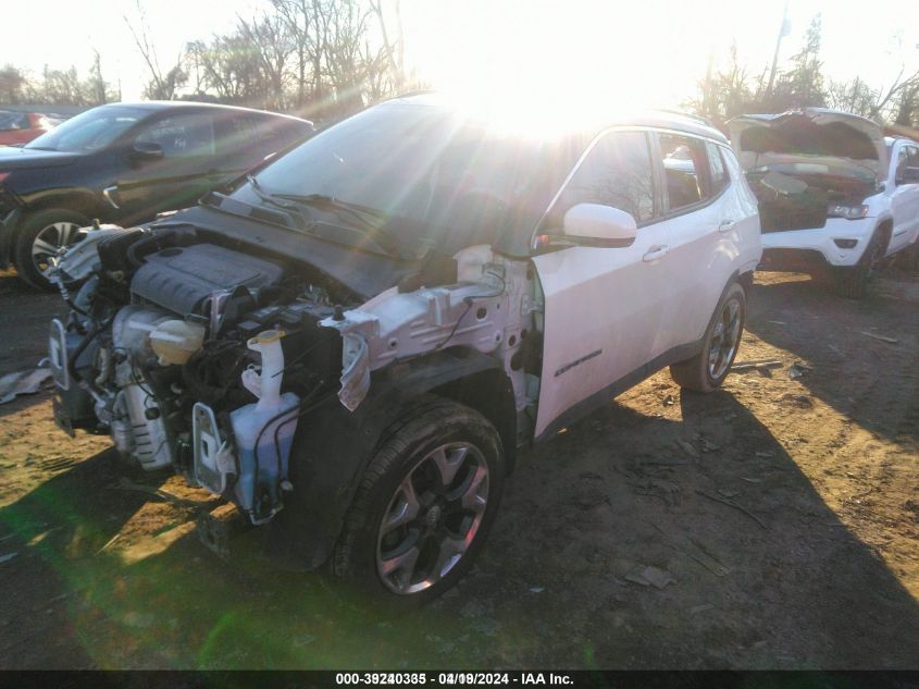 2019 Jeep Compass Limited Fwd VIN: 3C4NJCCB0KT699136 Lot: 39240335