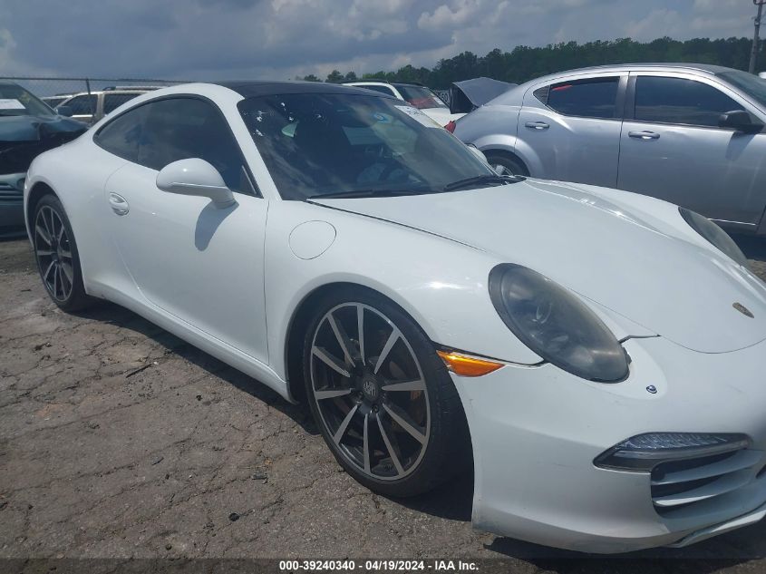 2013 Porsche 911 Carrera VIN: WP0AA2A94DS107668 Lot: 39240340