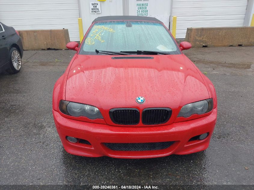 2006 BMW M3 VIN: WBSBR934X6PK11040 Lot: 45433174