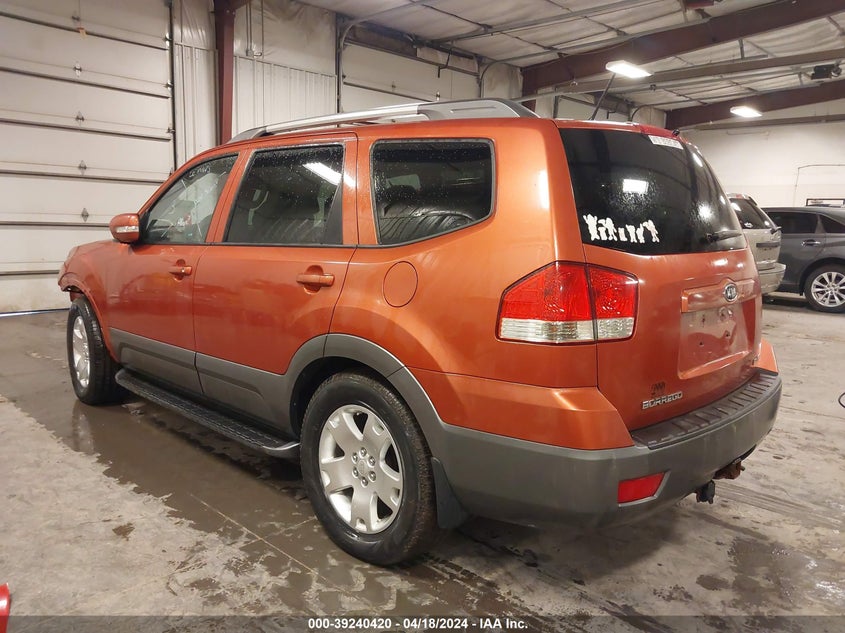 2009 Kia Borrego Ex V8 VIN: KNDJH742X95026591 Lot: 39240420