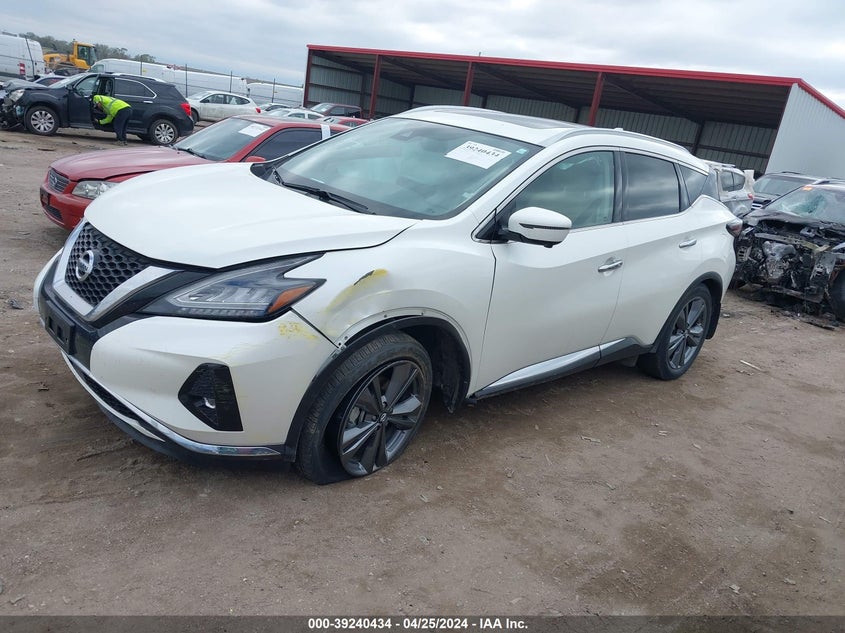 VIN 5N1AZ2DS4MC137315 2021 NISSAN MURANO PLATINUM INTELLIGENT AWD