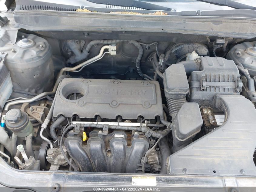 2010 Hyundai Santa Fe Gls VIN: 5NMSG3AB3AH377381 Lot: 39240481